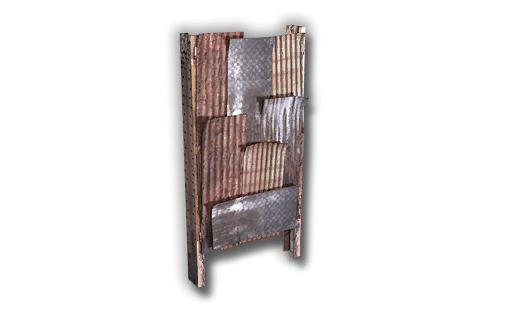Metal wall block
